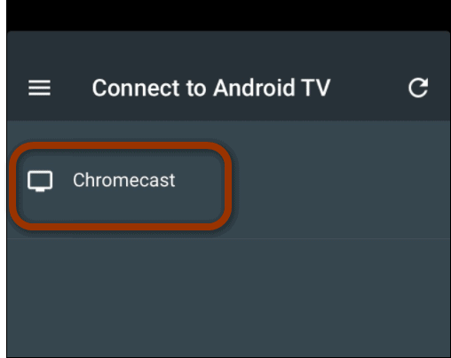 Chromecast'e bağlan