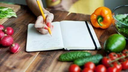 Kilo vermek için örnek diyet listeleri! Çok zayıflatan diyet listeleri hangileri?
