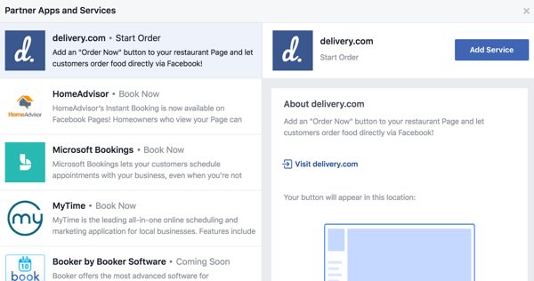 Mevcut tüm Facebook iş ortağı uygulamaları ve hizmetlerinin yanı sıra yakında gelecek olan hizmetleri de görüntüleyin.