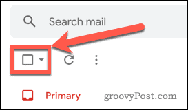 Gmail E-posta Seç Düğmesi