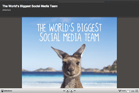 dünyanın en büyük sosyal medya ekibi
