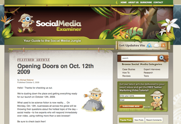 SocialMediaExaminer.com, Ekim 2012.