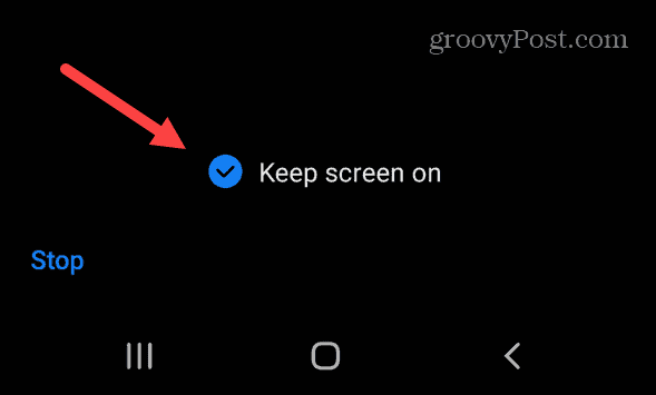 Android'de ekranı koru
