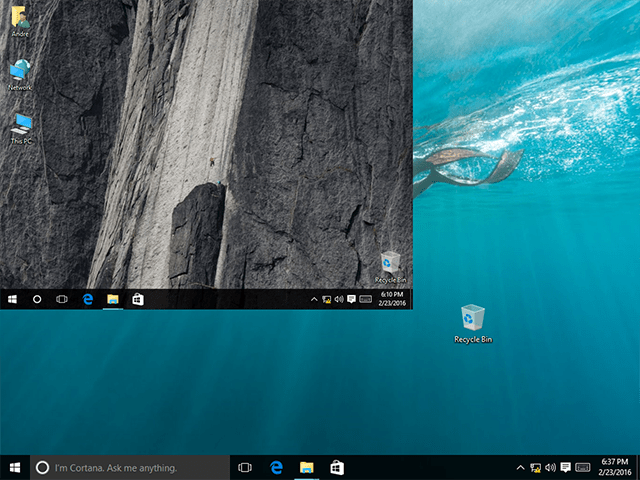Ekran Yenilendikten Sonra Windows 10 Masaüstü Simgelerinin Konum Değiştirmesini Durdurma