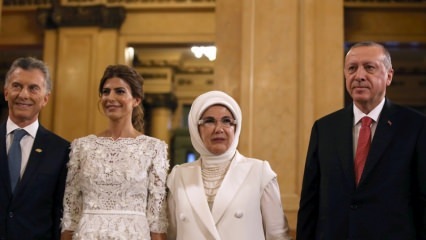 Emine Erdoğan Arjantin G20 Zirvesi'nde böyle karşılandı