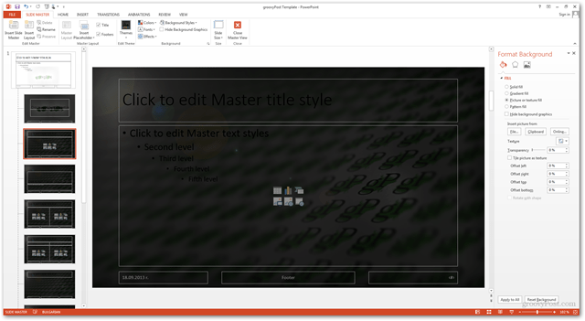 Office 2013 Şablonu Oluştur Özel Tasarım Yap POTX Slayt Slaytlarını Özelleştir Öğretici Nasıl Yapılır