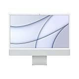 2021 Apple iMac (24 inç, 8 çekirdekli CPU ve 7 çekirdekli GPU'lu Apple M1 çip, 8 GB RAM, 256 GB) - Gümüş