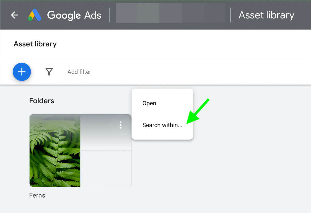 google-ads-asset-library-nasıl-organize-content-set-up-folder-system-search-creative-assets-select-in-step-23