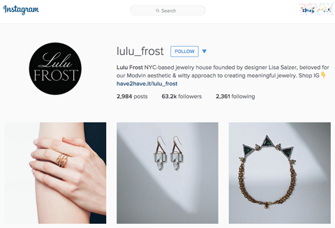 lulu frost instagram profili