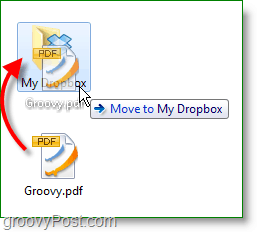 Dropbox ekran görüntüsü - dosyaları çevrimiçi yedeklemek için sürükleyip bırakın