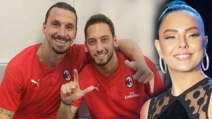 Zlatan İbrahimovic, Ebru Gündeş'e olan hayranlığını itiraf etti!