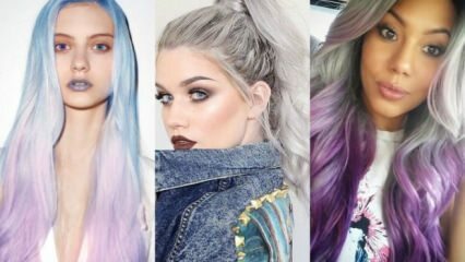 2018 yılının trend saç renkleri