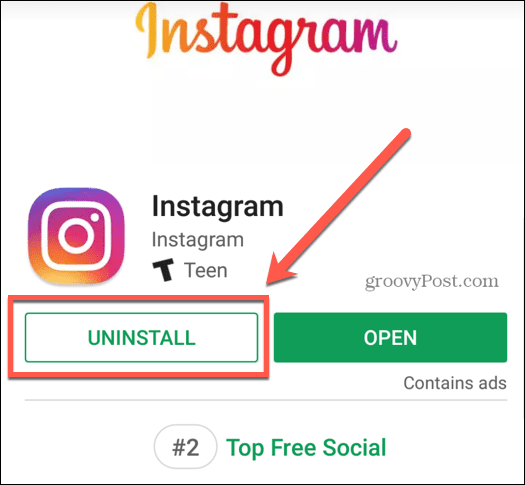 instagram kaldırma
