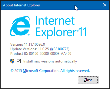 Microsoft, Internet Explorer'ın Eski Sürümleri için Desteği Sonlandırıyor