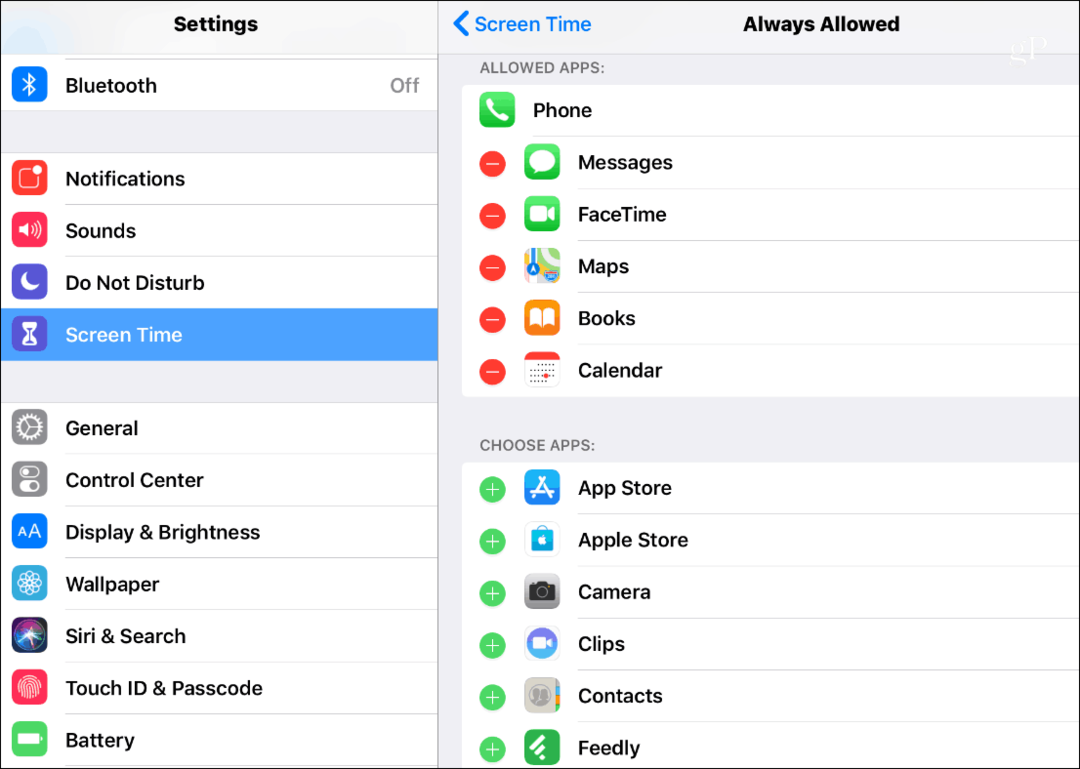 Uygulama Sınırları Ekran Süresi iOS 12