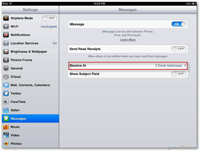 Apple iOS 5: iPhone ve iPad arasında iMessage'ları Senkronize Edin