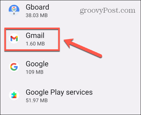 android gmail uygulaması