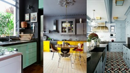 Renkli mutfak dekorasyonu önerileri
