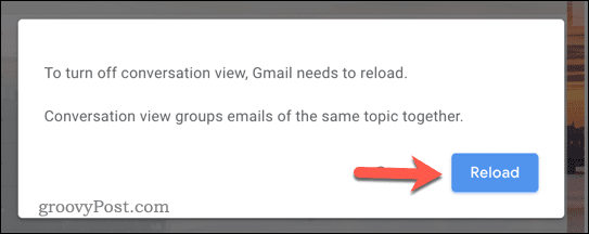 Gmail gelen kutusunu yeniden yükle