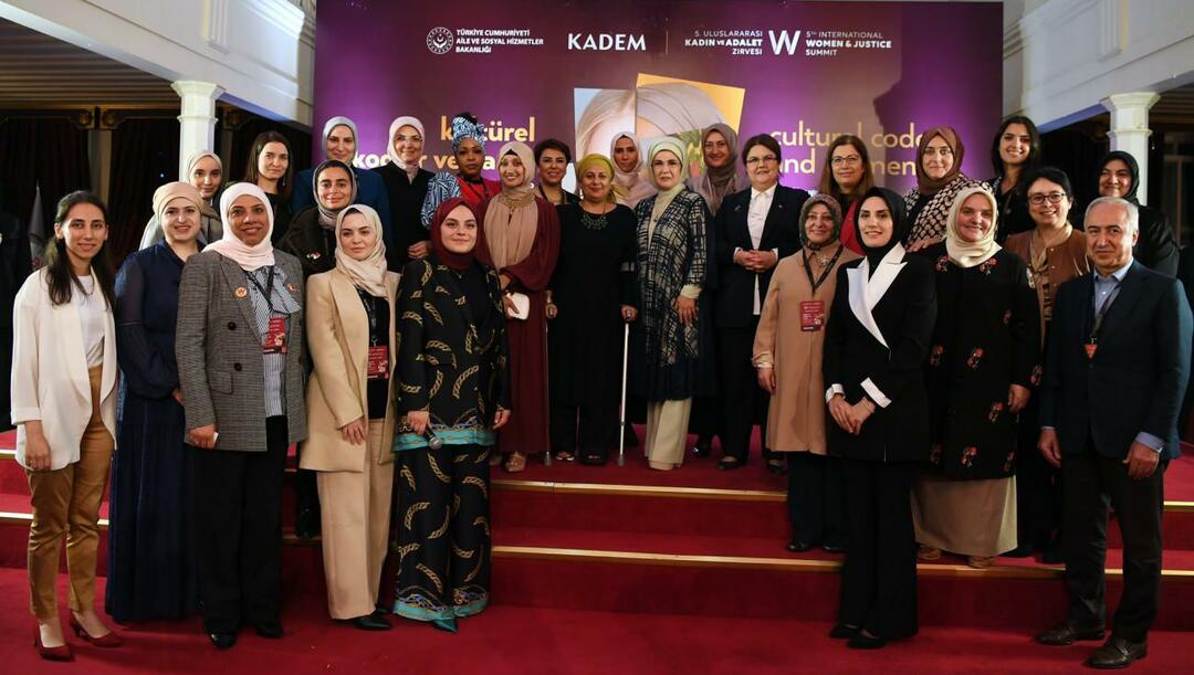Emine Erdoğan KADEM’in 5. Uluslararası Kadın ve Adalet Zirvesi'nde önemli konulara değindi!
