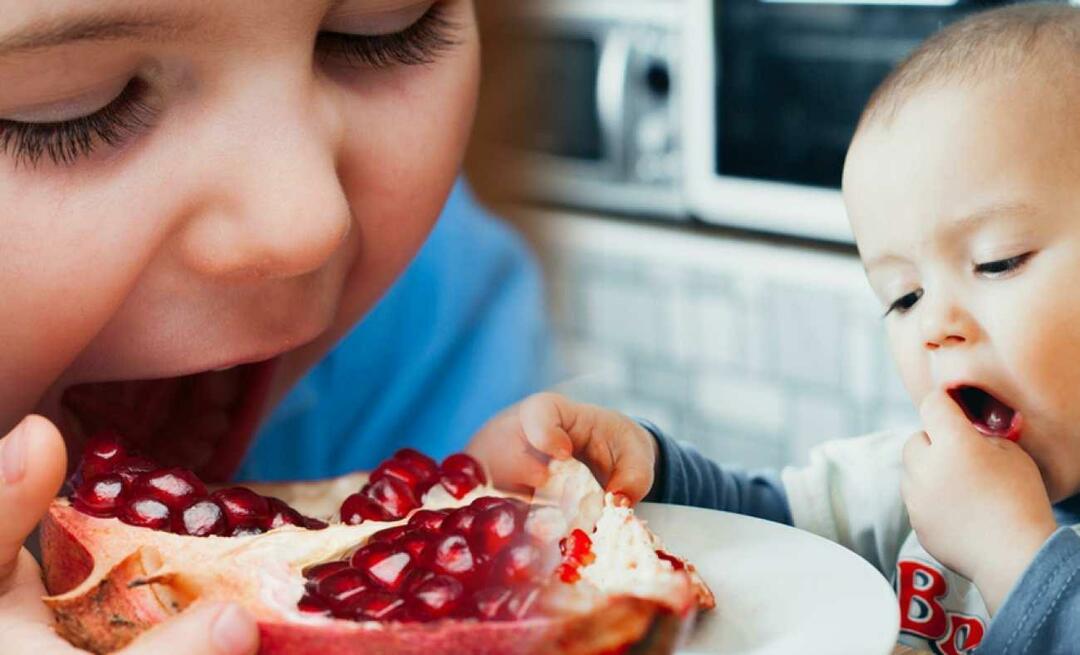 Bebeklere nar kaçıncı ayda verilir? Nar bebeğe gaz yapar mı? Narın faydaları nelerdir?