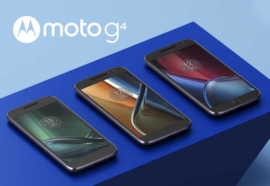 Motorola, Üç Yeni Moto G4 Akıllı Telefonunu Duyurdu