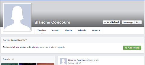 facebook blanche concours profili