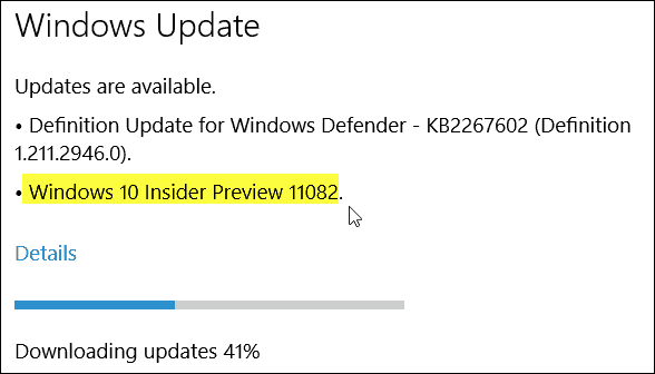 Windows 10 Insider Preview Build 11082 (Redstone) Kullanıma Sunuldu