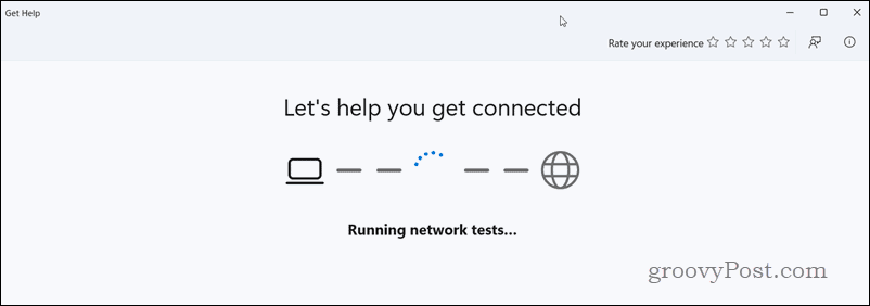 Windows 11'de ağ sorun gidericisi çalışıyor