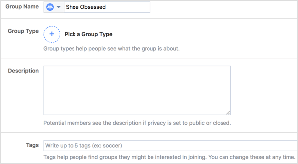 Facebook grup düzenleme ayarları