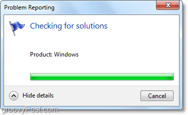 Windows 7 otomatik olarak bağlanacak ve sorunları arayacak
