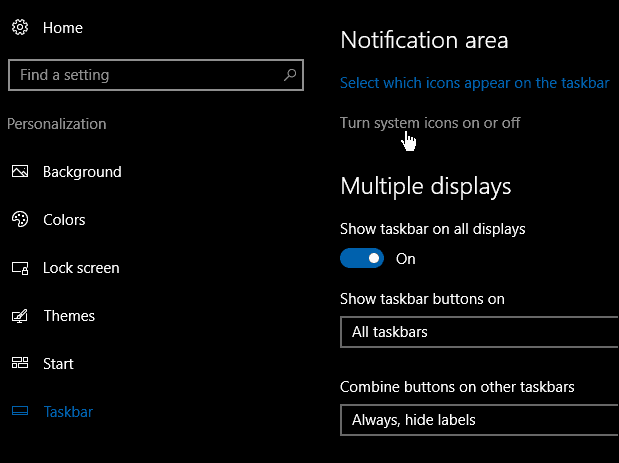 Windows 10 İpucu: Sistem Tepsisinde Görüntülenecek Simgeleri Seçin