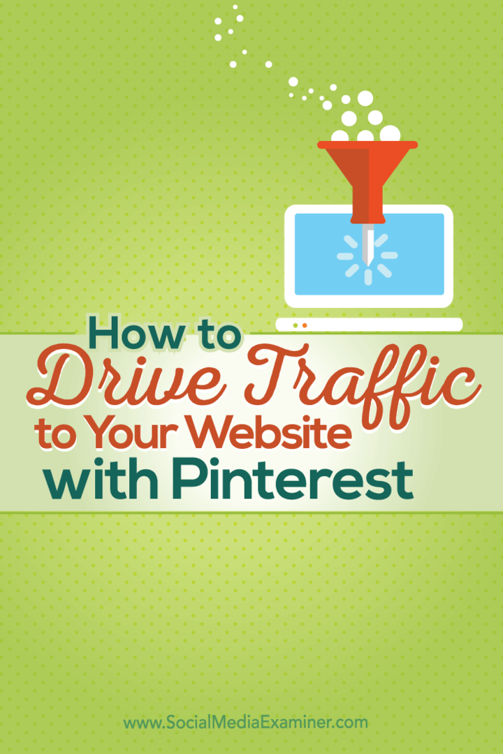 Pinterest ile Web Sitenize Trafik Çekme: Social Media Examiner