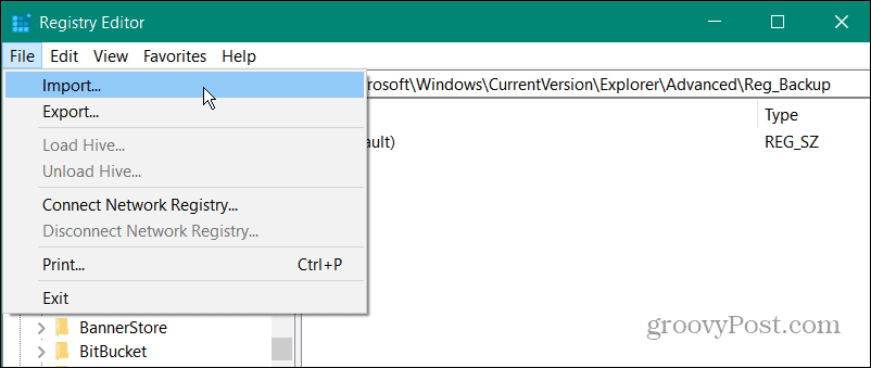Windows Kayıt Anahtarları
