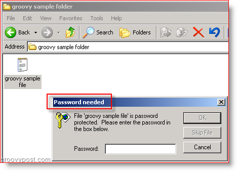 XP Free Tool kullanarak sıkıştırılmış arşivin şifresini çözme