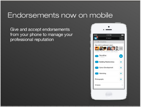 mobil cihazlarda linkedin onayları
