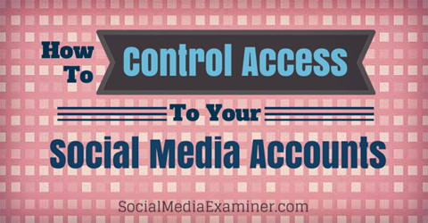 sosyal medya hesaplarına erişimi kontrol et