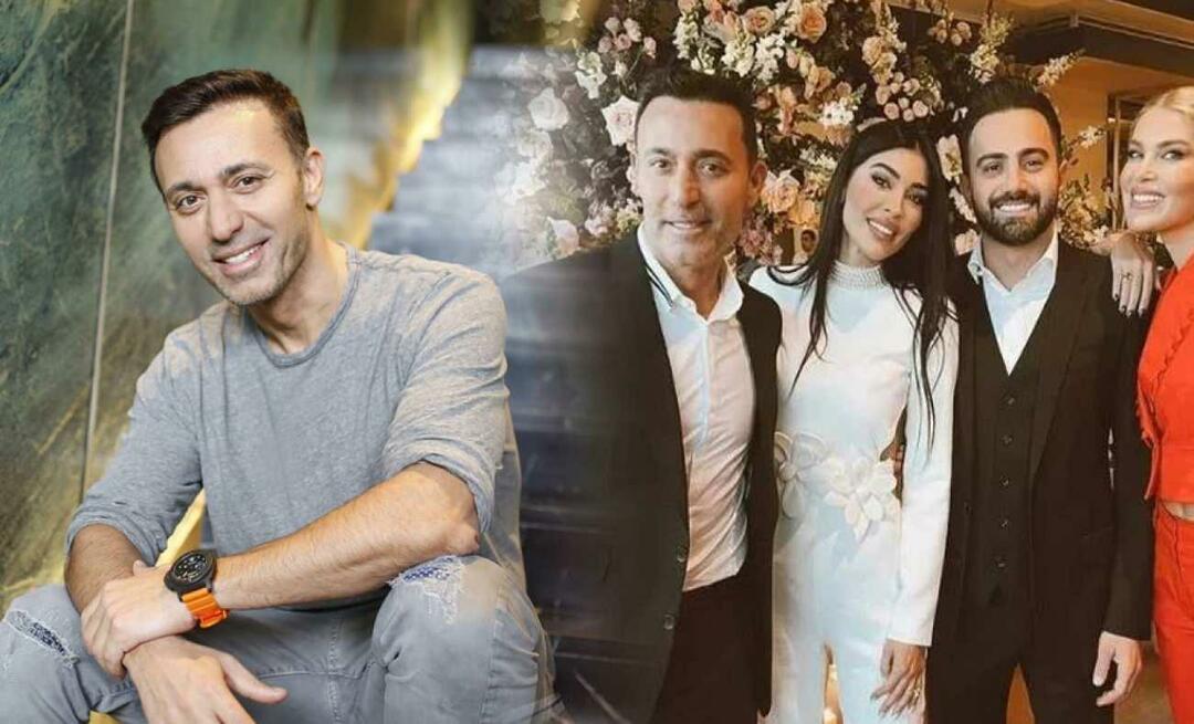 Mustafa Sandal'ın mutlu günü! Baldızının nikah şahidi oldu