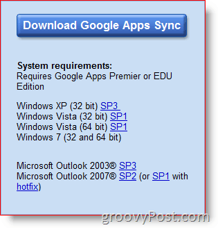 Google Calendar Sync için Outlook 2010 Desteği Açıklandı… Tür