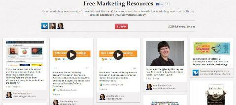 Marketing Profs ücretsiz pazarlama kaynakları kurulu