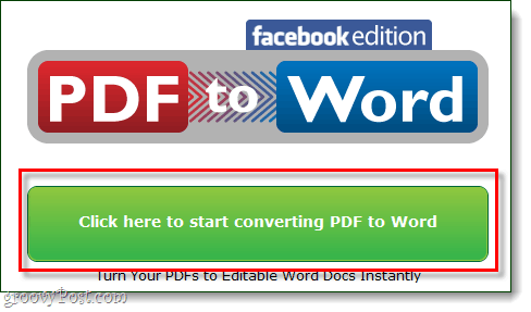 pdf'i word facebook sürümüne dönüştürmeye başla