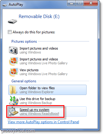 Windows 7'de SD Kart Kullanarak ReadyBoost'u Etkinleştirme