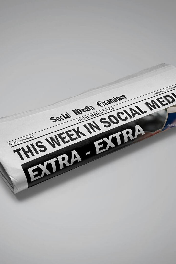 Facebook Testleri Canlı Bölünmüş Ekran Yayınları: Sosyal Medyada Bu Hafta: Sosyal Medya Denetçisi