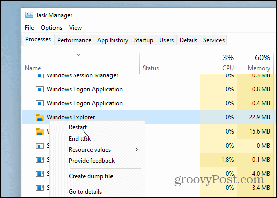 Windows 11'de Hızlı Ayar Düzenlemelerini Engelleyin
