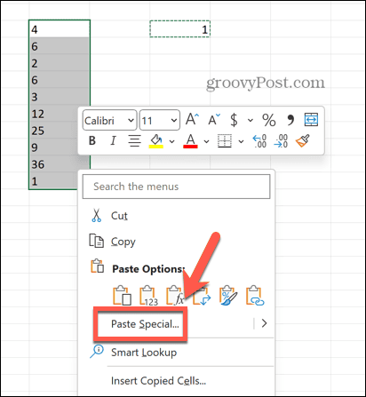 excel yapıştırma özel çarpma