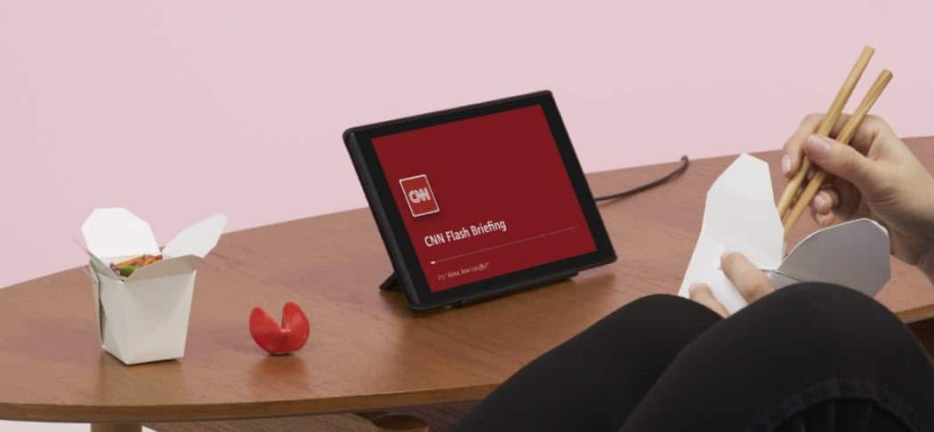 Gösteri Modunda Fire HD Tablet için Alexa Wake Word'ü değiştirme