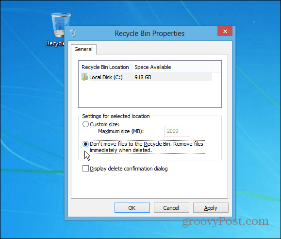 Windows İpucu: Dosyaları Geri Dönüşüm Kutusundan Anında Silin