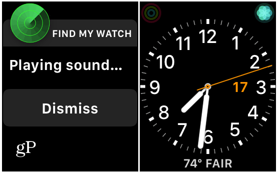 Apple Watch Ses Uyarısını Bul