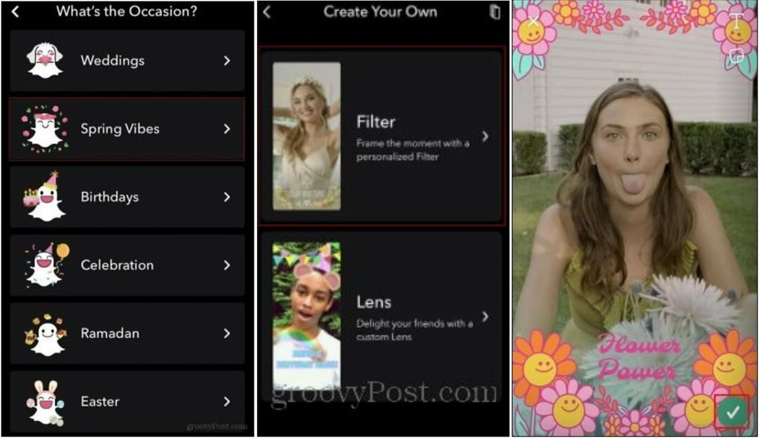 Özel Snapchat Filtreleri Nasıl Kullanılır ve Oluşturulur