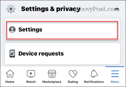 Facebook ve Instagram'ın bağlantısını kaldırın
